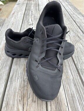 On Running Cloudnova Black Sneakers Men’s Size 13 Athletic Running Shoes
